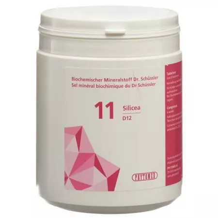 Phytomed Schussler Nr. 11 Silicea в таблетках, D 12 500г Phytomed Schussler Nr. 11 Silicea в таблетках, D 12 500г