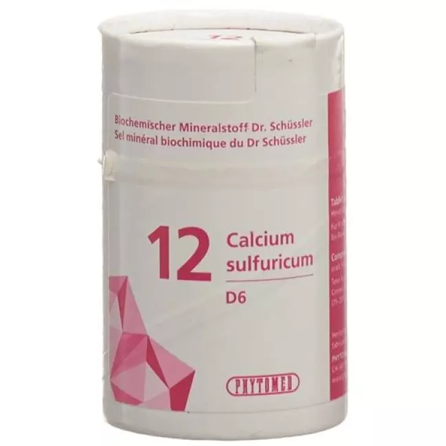 ФІТОМЕД ШЮССЛЕР Nr12 Calcium sulfuricum таблетки D 6 100 г