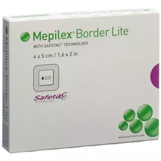 Пов&#39;язка силіконова пінна Mepilex Border Lite 4х5 см 10 шт