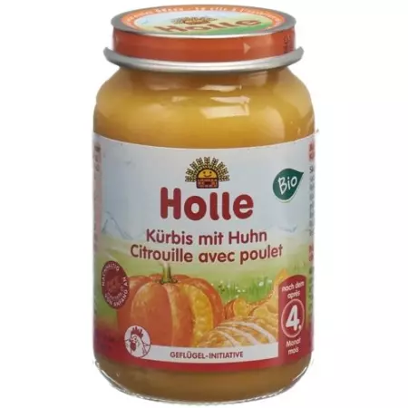 Холле гарбуз з куркою Demeter Organic 190 г Холле гарбуз з куркою Demeter Organic 190 г