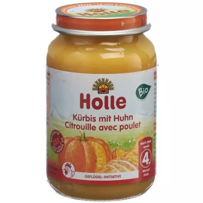 Холле гарбуз з куркою Demeter Organic 190 г Холле гарбуз з куркою Demeter Organic 190 г