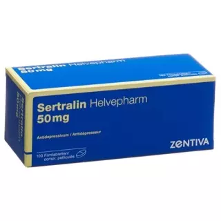 Sertraline Helvepharm Filmtabl 50 мг 100 шт