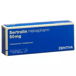 Sertraline Helvepharm Filmtabl 50 мг 30 шт