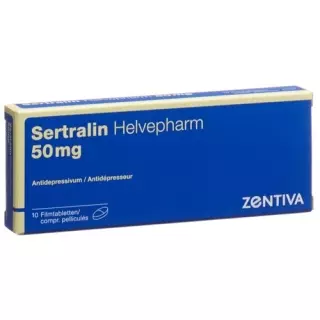 Sertraline Helvepharm Filmtabl 50 мг 10 шт