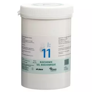 Pflueger Schüssler Nr11 Silicea таблетки D 12 1000 г