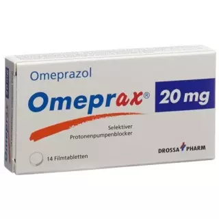 Омепракс таблетки плівка 20 мг 14 шт