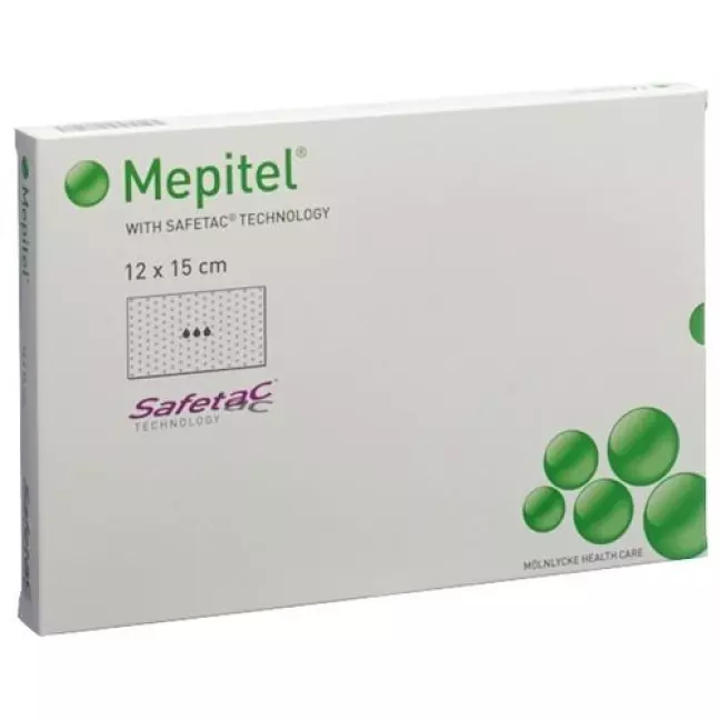 Ранова пов'язка MEPITEL 12х15см силіконова Ранова пов'язка MEPITEL 12х15см силіконова