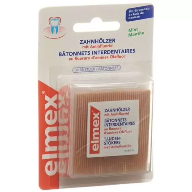 зубочистки elmex 3 х 38 шт зубочистки elmex 3 х 38 шт