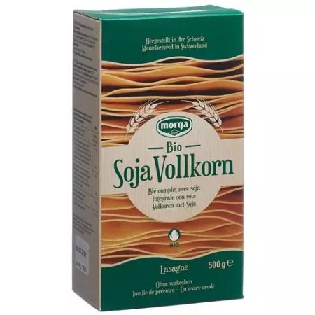 Лазанья MORGA ORGANIC SOYA 500 г