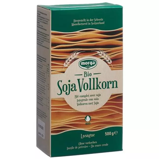Лазанья MORGA ORGANIC SOYA 500 г