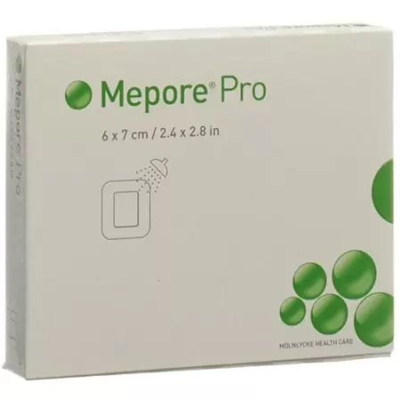 Ранова пов'язка Mepore pro 7х6см подушка ранова 4х3см стерильна 10 шт Ранова пов'язка Mepore pro 7х6см подушка ранова 4х3см стерильна 10 шт