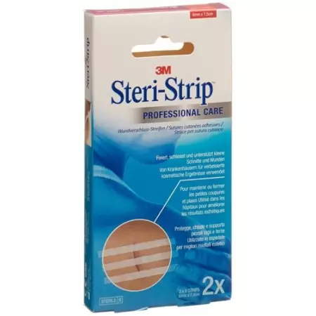 3M Steri Strip 6x75 мм білий армований 2 х 3 шт