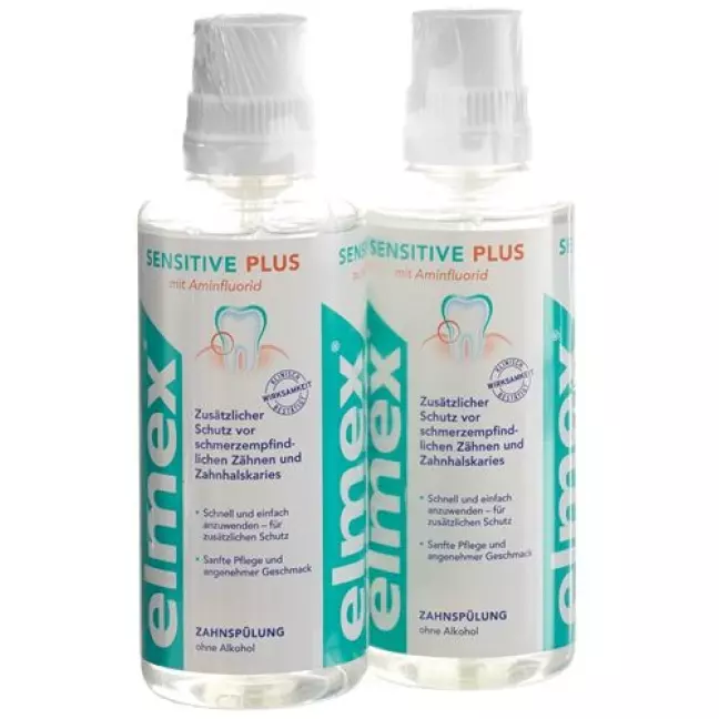 elmex SENSITIVE Tooth Rinse Duo 2 x 400 мл