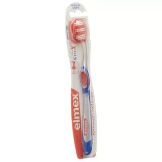 Зубна щітка elmex ЗАХИСТ ОТ КАРІЄСУ InterX Soft