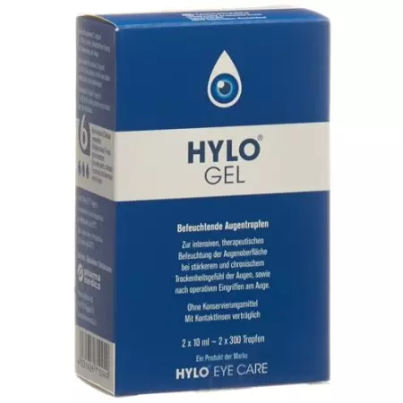 Hylo-Gel Gtt Opht 0,2% 2 х 10 мл