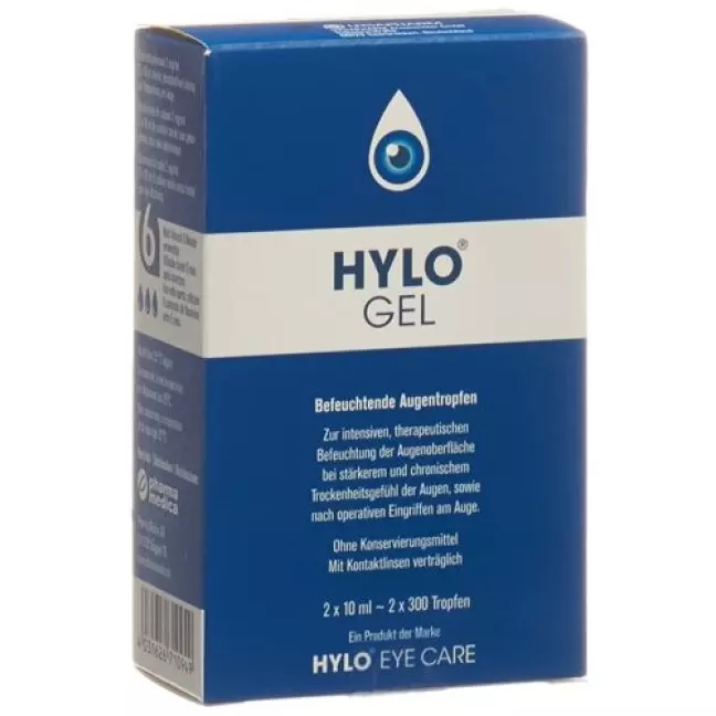 Hylo-Gel Gtt Opht 0,2% 2 х 10 мл