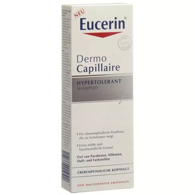 Eucerin Dermocapillaire Hypertoler Shampoo 250мл Eucerin Dermocapillaire Hypertoler Shampoo 250мл