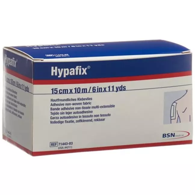 Рулон клейовий фліс Hypafix 15см х 10м