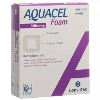 AQUACEL Пінопластовий бинтовий клей 8х8см 10 шт