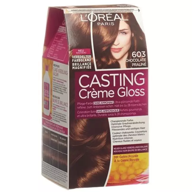 Шоколадні цукерки Casting Cream Gloss Golden 603 Praliné Шоколадні цукерки Casting Cream Gloss Golden 603 Praliné