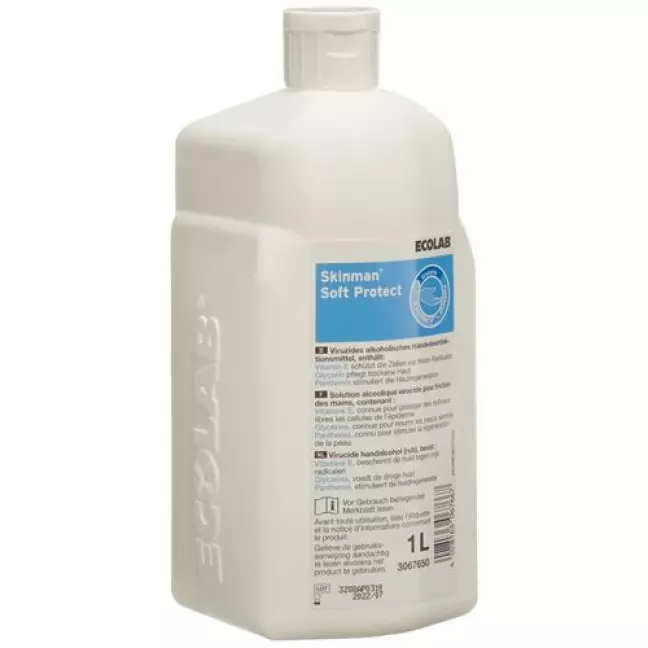 Skinman Soft Protect віруліцидна спиртова дезінфекція рук K