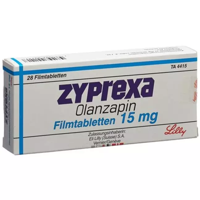 Zyprexa Filmtable 15 мг 28 шт Zyprexa Filmtable 15 мг 28 шт