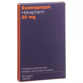 Езомепразол Гельвефарм капсули 20 мг 28 шт