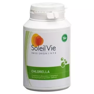 Soleil Vie Bio Chlorella pyrenoidosa таблетки 250 мг прісноводні водорості