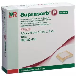 Пінопласт Suprasorb P 7,5х7,5 см самоклеючий 10 шт