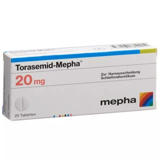 Торасемид Мефа 20 мг 20 таблеток