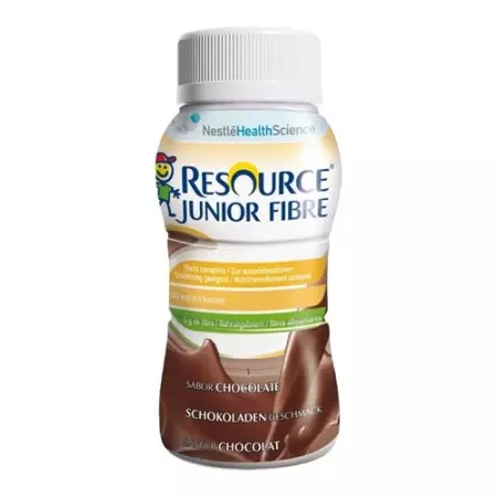 Resource Junior Fiber Chocolate 4 пляшки 200 мл