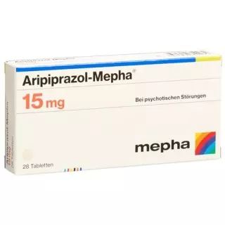 Арипіпразол-Мефа таблетки 15 мг 28 шт