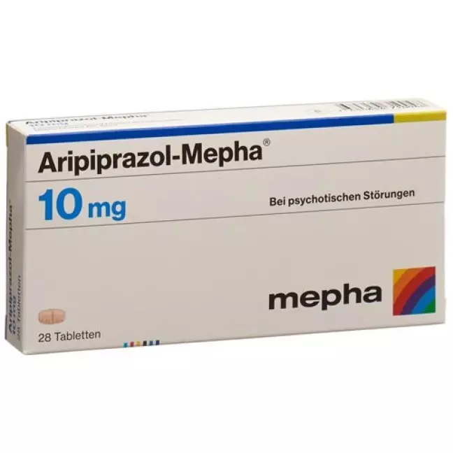 Арипіпразол-Мефа таблетки 10 мг 28 шт Арипіпразол-Мефа таблетки 10 мг 28 шт