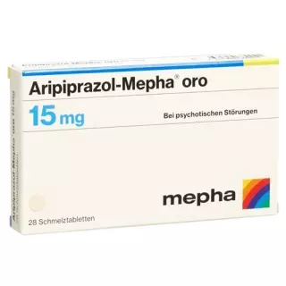 Арипіпразол-Мефа оро плавлення таблетки 15 мг 28 шт