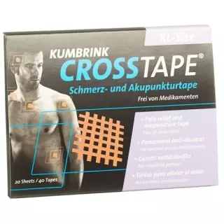Больова акупунктурна стрічка Crosstape XL 40 шт