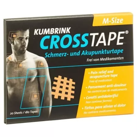 Crosstape Schmerz- Akupunkturtape M 180 штук Crosstape Schmerz- Akupunkturtape M 180 штук