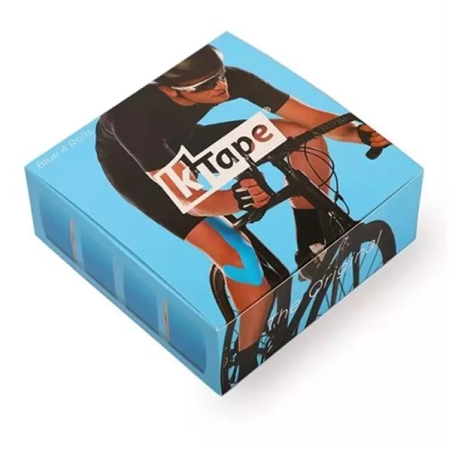 K-tape 5см X 5m Blau рулон 4 штуки K-tape 5см X 5m Blau рулон 4 штуки