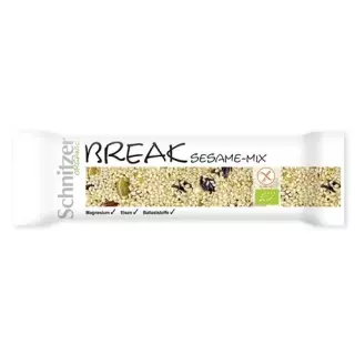 Батончик Schnitzer Bio Break Sesame Mix 24 x 40 г