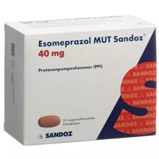 Езомепразол MUT Sandoz Filmtable 40 мг 56 шт