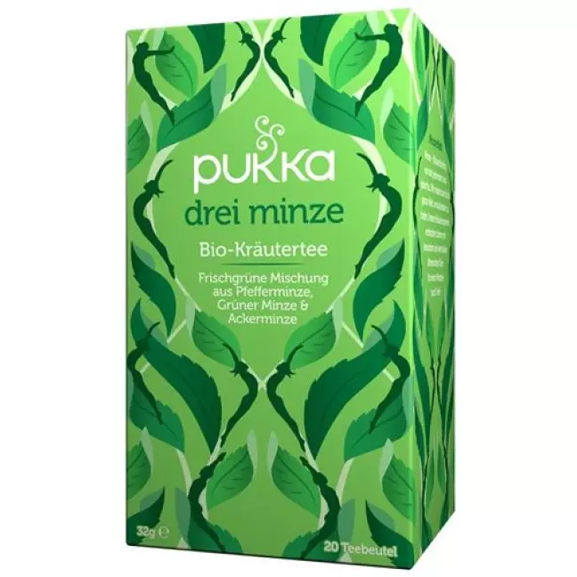 Органічний чай Pukka Три м&#39;яти, 20 шт