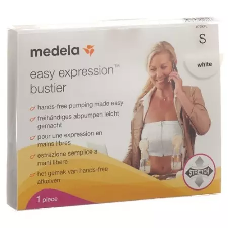 Medela Easy Expression Bustier S білий Medela Easy Expression Bustier S білий