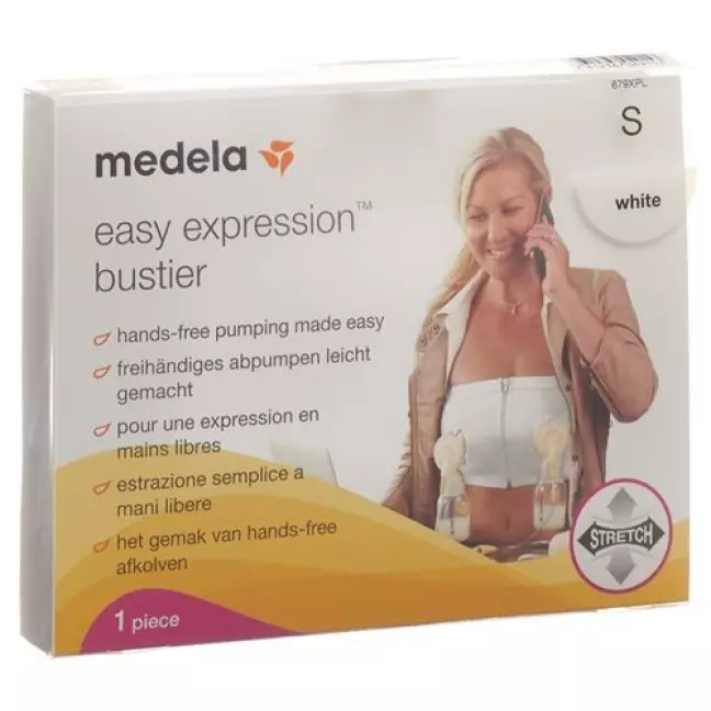 Medela Easy Expression Bustier S білий Medela Easy Expression Bustier S білий