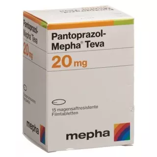 ПАНТОПРАЗОЛ Мефа Тева плівка таблетки 20 мг