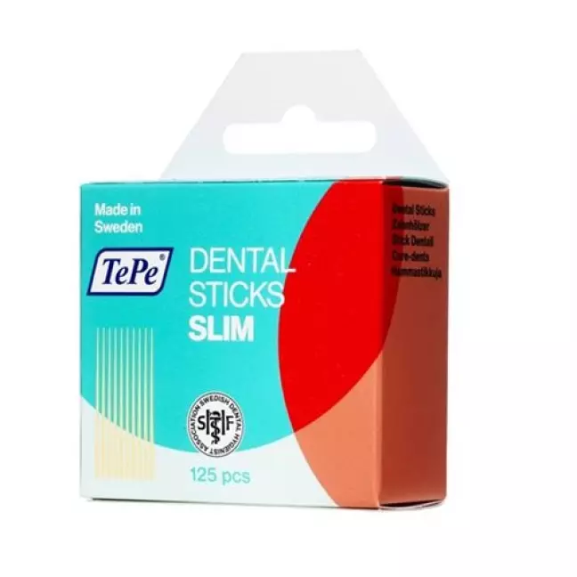 TePe Zahnholzer aus Birkenholz Dunn 125 штук TePe Zahnholzer aus Birkenholz Dunn 125 штук