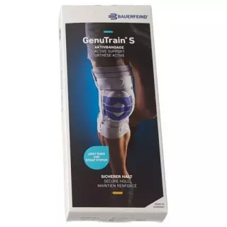 GENUTRAIN S активний бандаж розмір 4 лівий титан