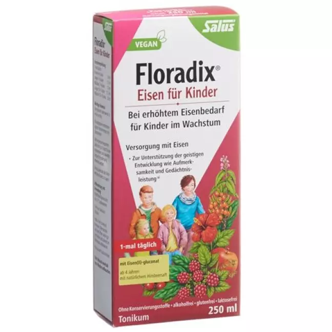 Floradix Iron for Children Juice Fl 250 мл