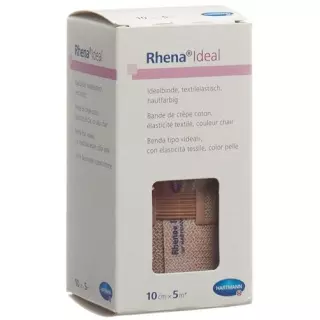 Еластичний бинт Rhena Ideal 10см х 5м шкірного кольору
