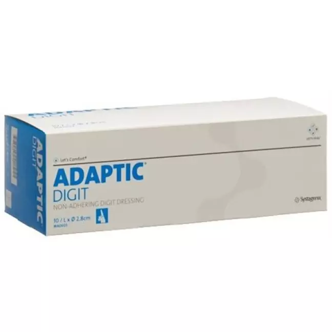 Let’s Comfort Adaptic Digit Finger- und Zehenverband Large 10 шт