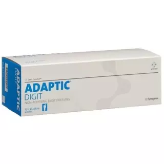 Бинт ADAPTIC DIGIT для пальців стопи великий стерильний 10 шт