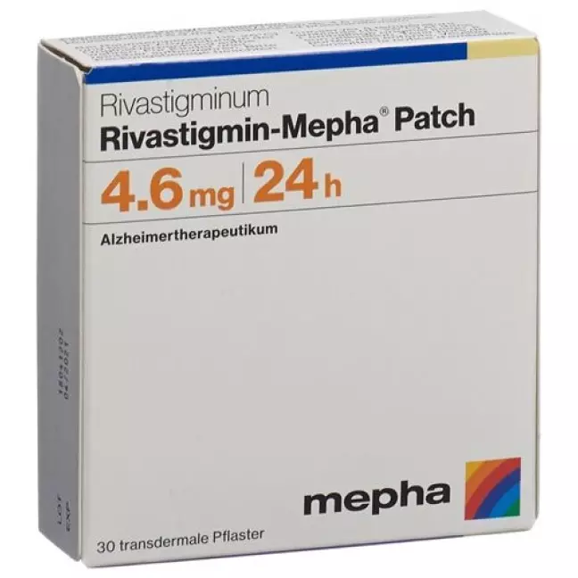 RIVASTIGMIN MEPHA PATCH 4.6MG RIVASTIGMIN MEPHA PATCH 4.6MG